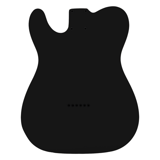 Black Gloss Telecaster Style Body