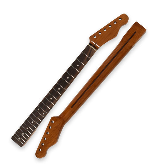 Telecaster Compatible Roasted Maple & Rosewood Neck - Natural Gloss
