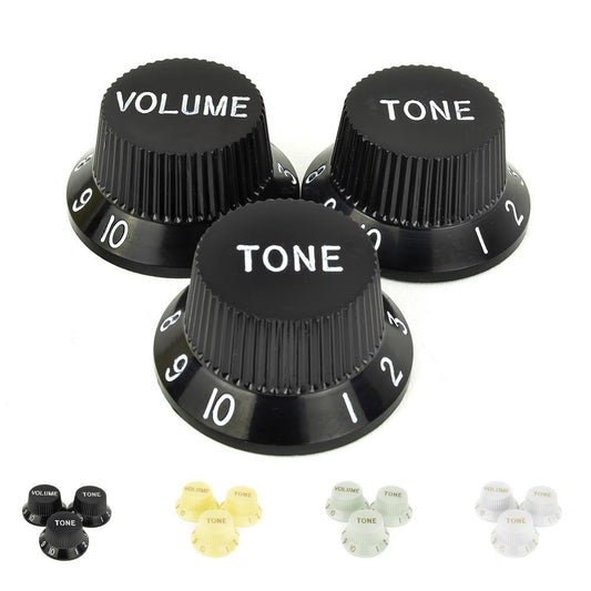 Stratocaster Volume & Tone Knobs - Metric/Imperia