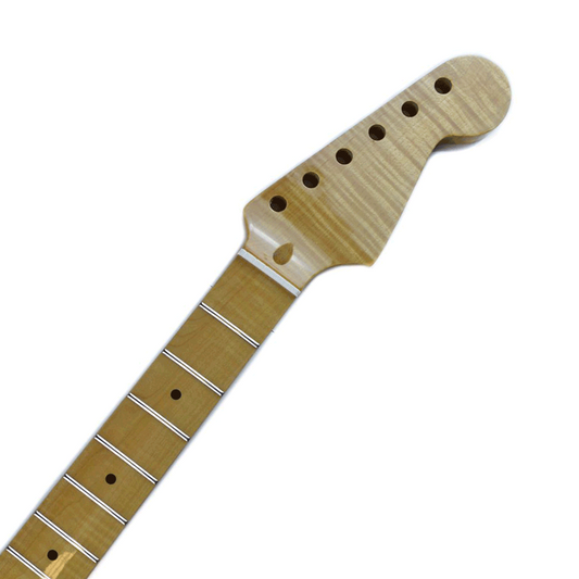 Stratocaster Compatible Guitar Neck - Flame Maple