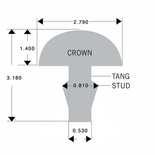 Dunlop 6100 Accu-Fret Nickel Silver Fretwire Pack of 24