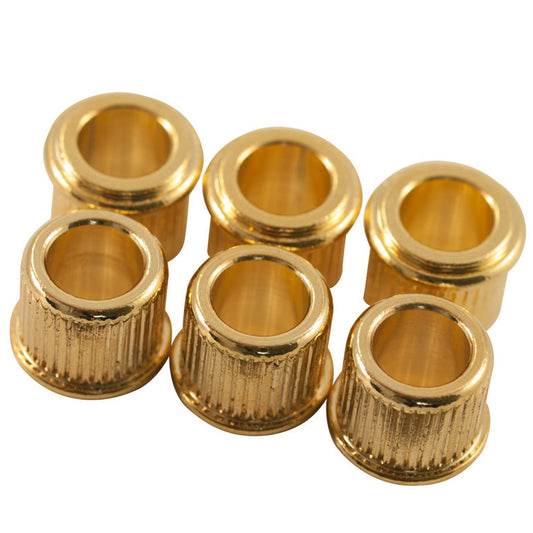 Kluson 10mm Conversion Bushings for Vintage Kluson Tuners (6.2mm internal Diameter) - Gold
