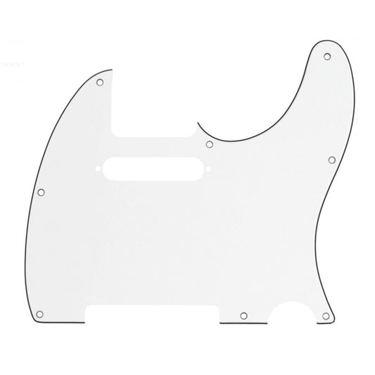 Fender American Telecaster Pickguard 8-hole White