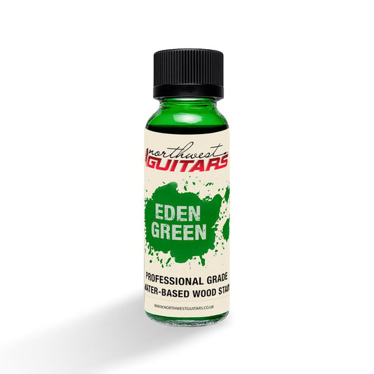 Northwest Guitars Water Based Wood Stain - Eden Green - 150ml