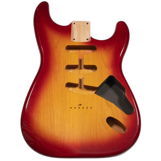 Stratocaster Compatible Body Hardtail - Sienna Sunburst