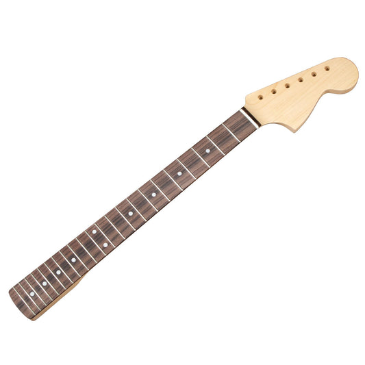 B Stock Jaguar Compatible Guitar Neck -  Rosewood Fretboard Satin