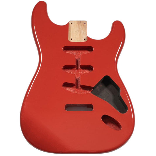 Stratocaster Compatible Guitar Body SSS - Dakota Red