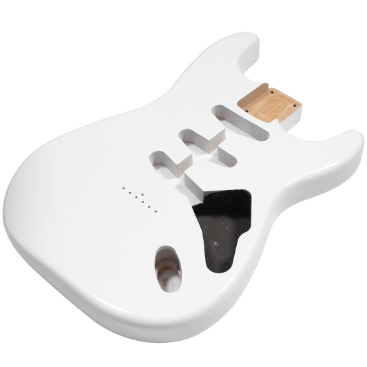 Stratocaster Compatible Body Hardtail - Arctic White