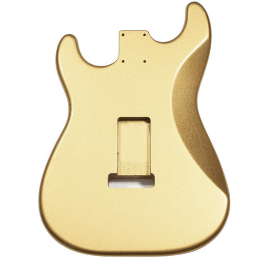 Stratocaster Compatible Guitar Body SSS - Shoreline Gold