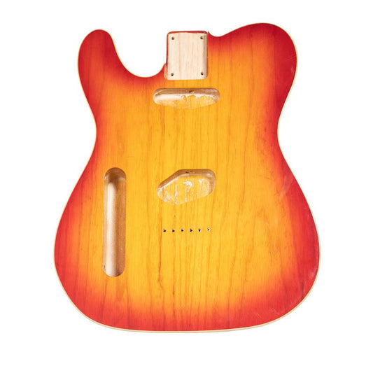 Sienna Sunburst Left Handed Telecaster Compatible Body with Binding