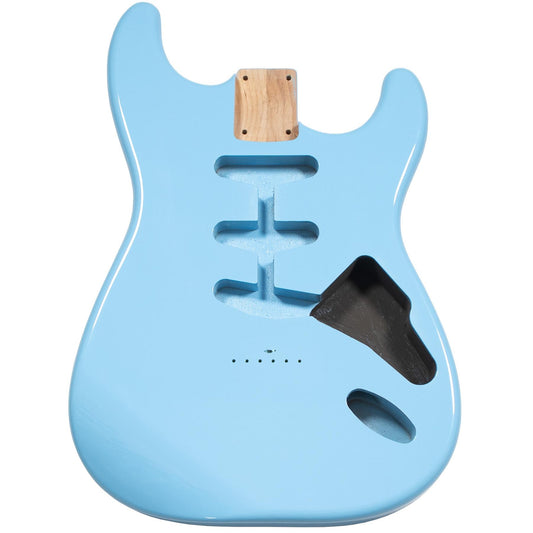 Stratocaster Compatible Body Hardtail - Daphne Blue