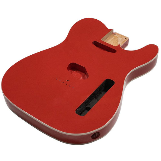 Dakota Red Body Telecaster Style Body With Binding