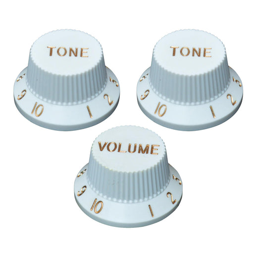 Stratocaster Volume & Tone Knobs - Metric/Imperia