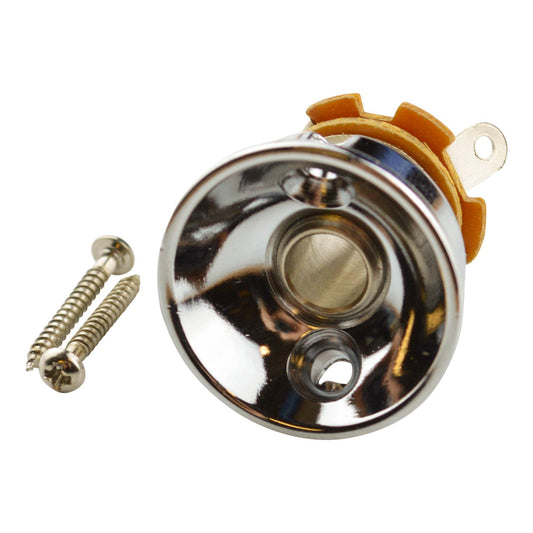 Telecaster Compatible Electrosocket Jack Plate & 1/4" Mono Output Jack