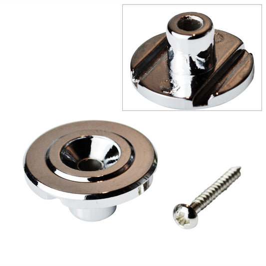 Round Slotted String Retainer for Bass