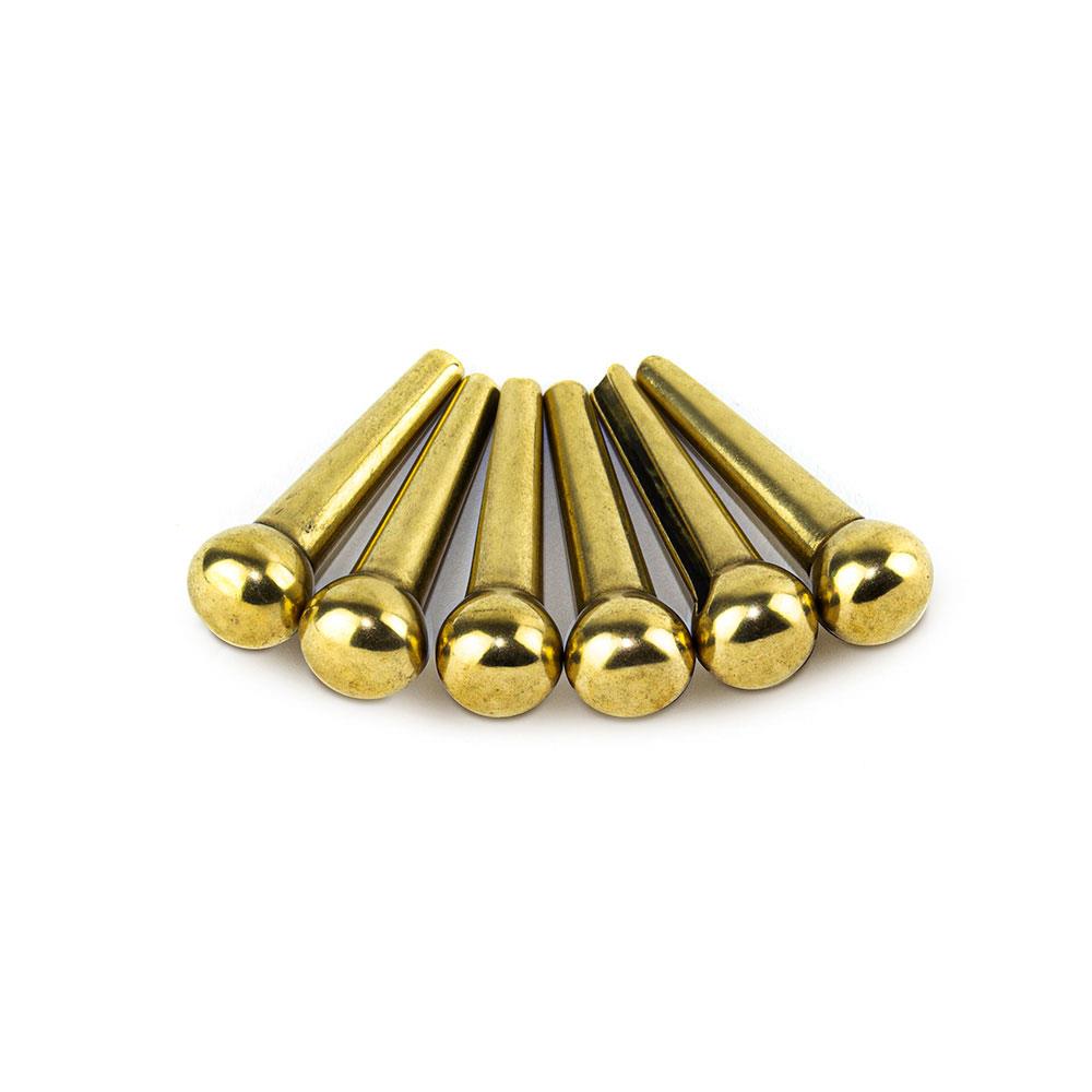 6Pack Metal Acoustic Guitar Bridge Pins Pegs, Guitar String
