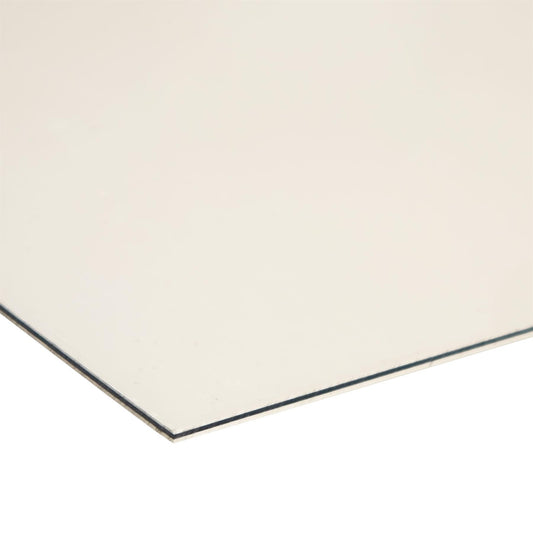 Scratchplate Pickguard 3-ply Material - 29cm x 24cm - Vintage White