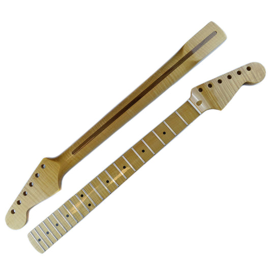Stratocaster Compatible Guitar Neck - Flame Maple