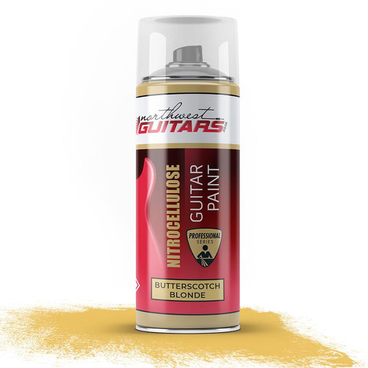 Butterscotch Blonde Nitrocellulose Guitar Paint / Lacquer Aerosol - 400ml