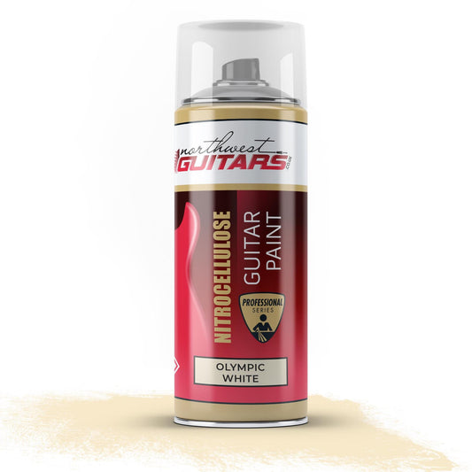 Olympic White Nitrocellulose Guitar Paint / Lacquer 400ml