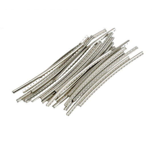 Fender pre-cut vintage fret wire. Pre-radiused to 7.25"