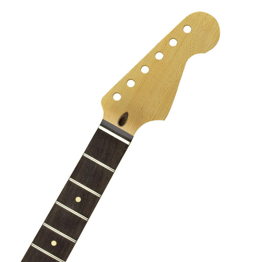 Stratocaster Compatible Guitar Neck - Rosewood Fretboard Satin