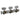 Classical Guitar Machine Heads Tuners solid Brass Gears 3 x 3
