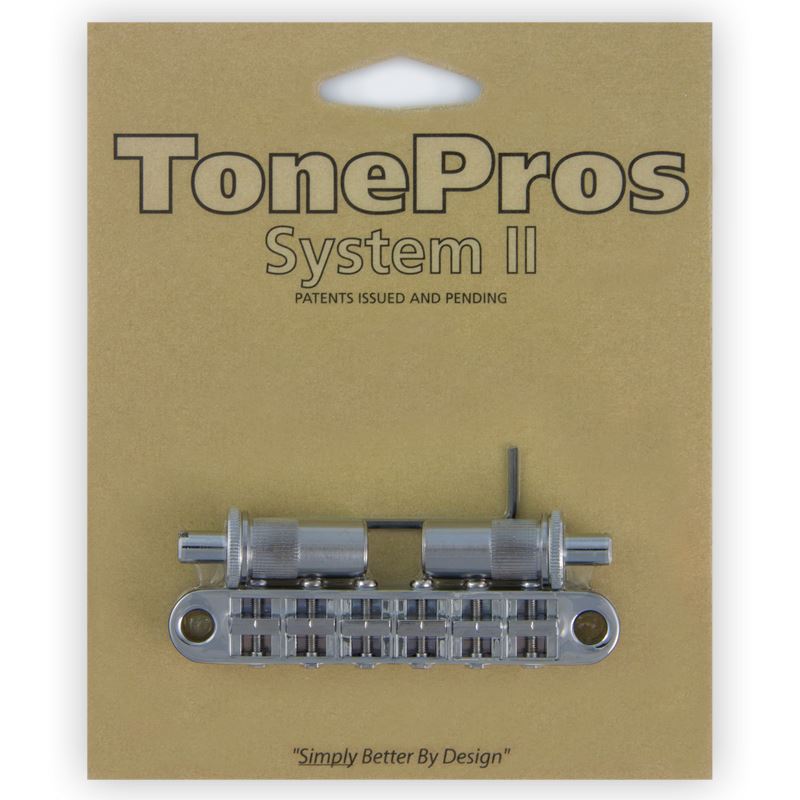 Tonepros T3BT Metric Nashville Tune-O-Matic Bridge - Chrome