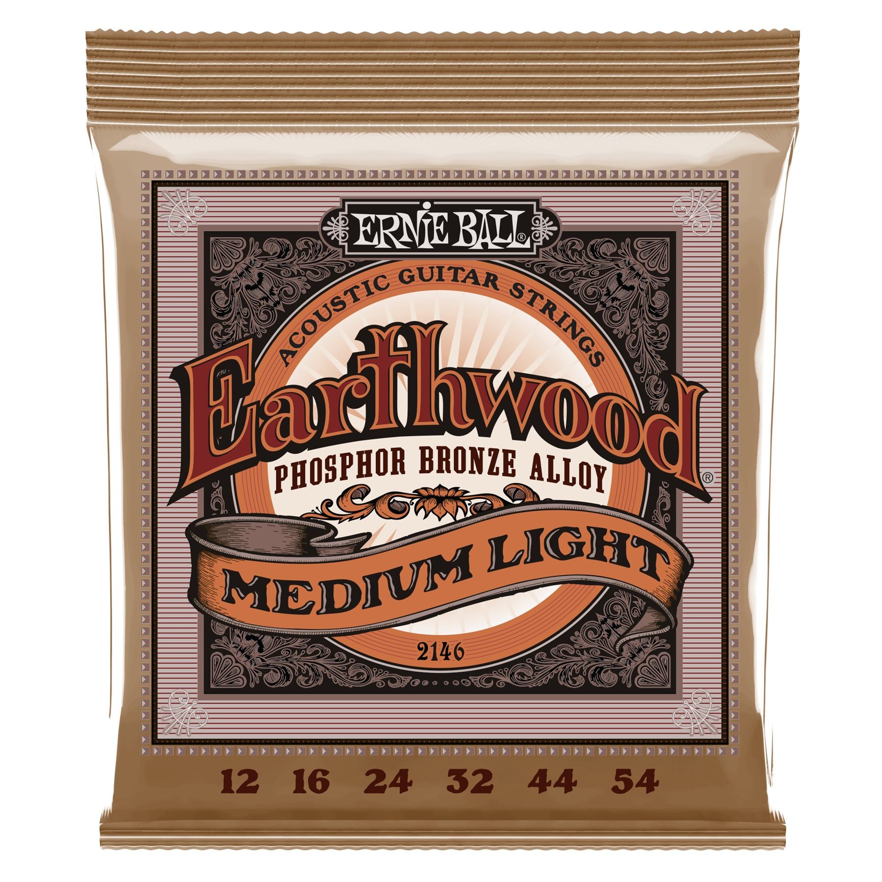 Ernie Ball Earthwood Phosphor Bronze Acoustic Guitar Strings