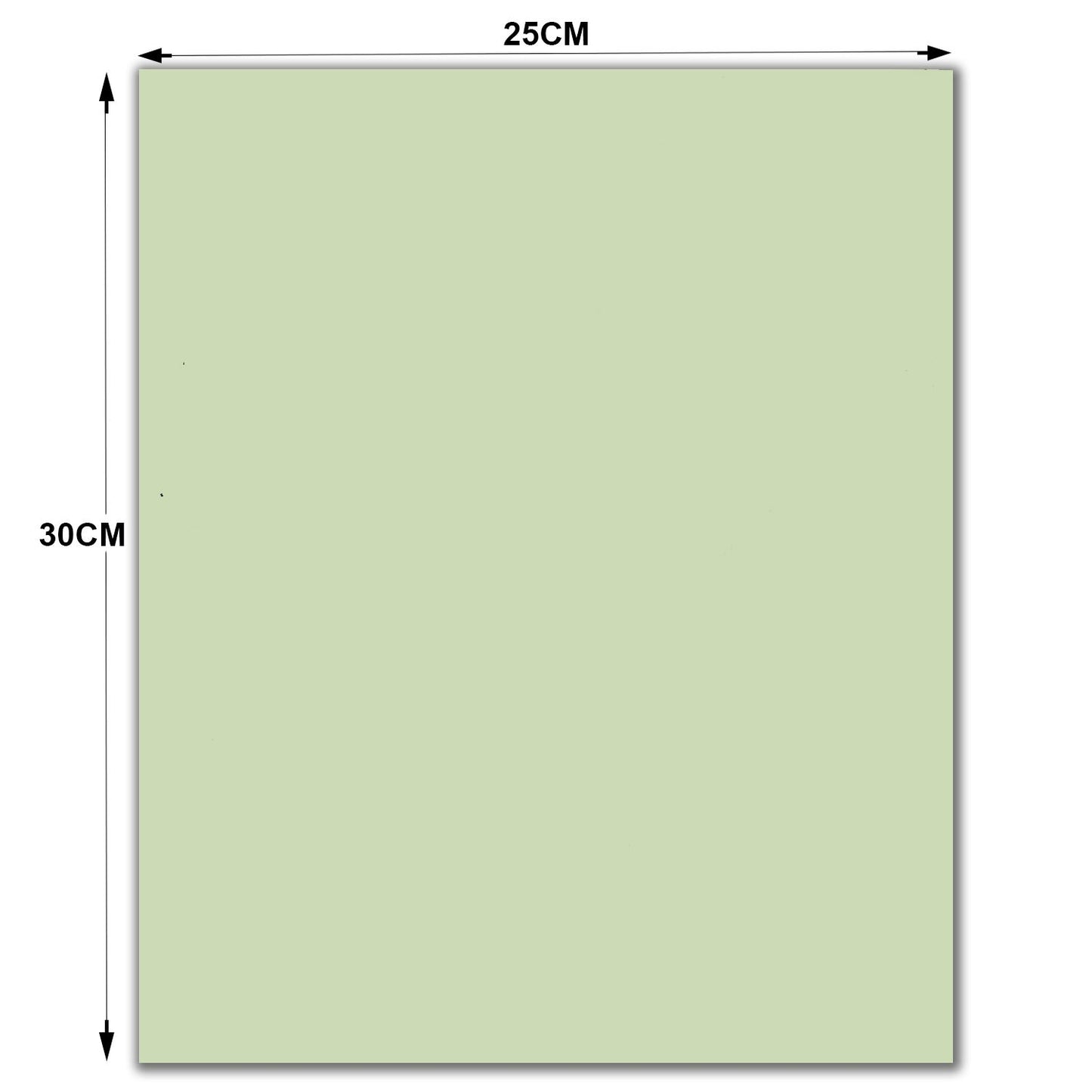 Scratchplate Pickguard 3-ply Material - 29cm x 24cm - Mint Green