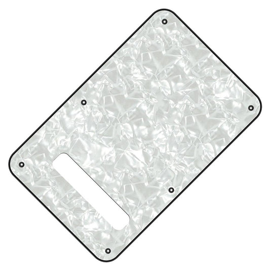 Squier Stratocaster Backplate - White Pearl