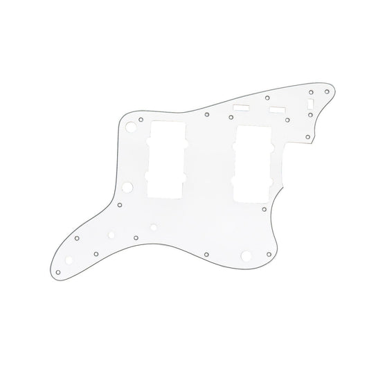 Jazzmaster Compatible Pickguard 3-ply White
