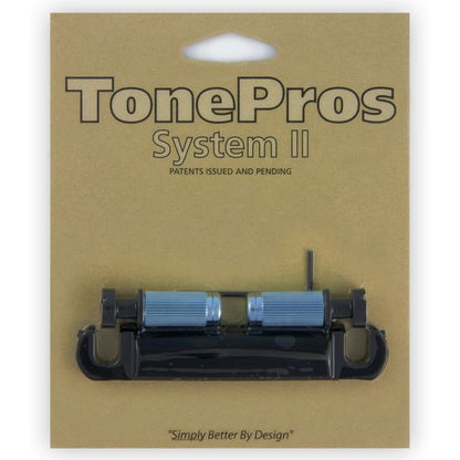 Tonepros T1ZSA Aluminium Lightweight Imperial Locking Tailpiece - Black