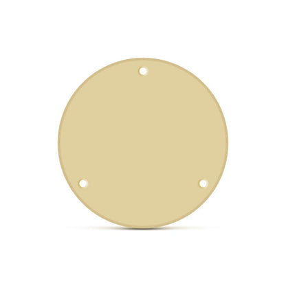 Les Paul Rear Toggle Switch Cover Back Plate - Cream