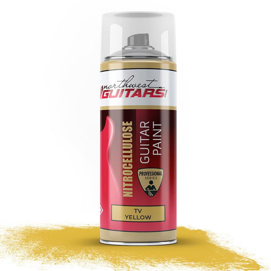 TV Yellow Nitrocellulose Guitar Paint / Lacquer 400ml