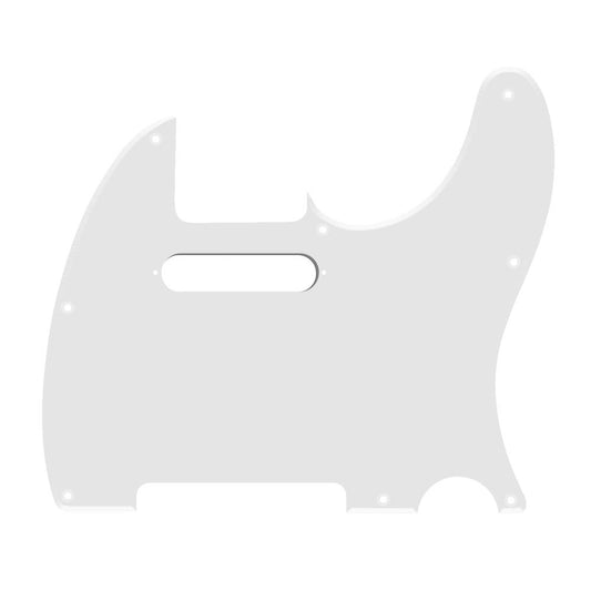 8-Hole Telecaster Compatible Scratchplate - White
