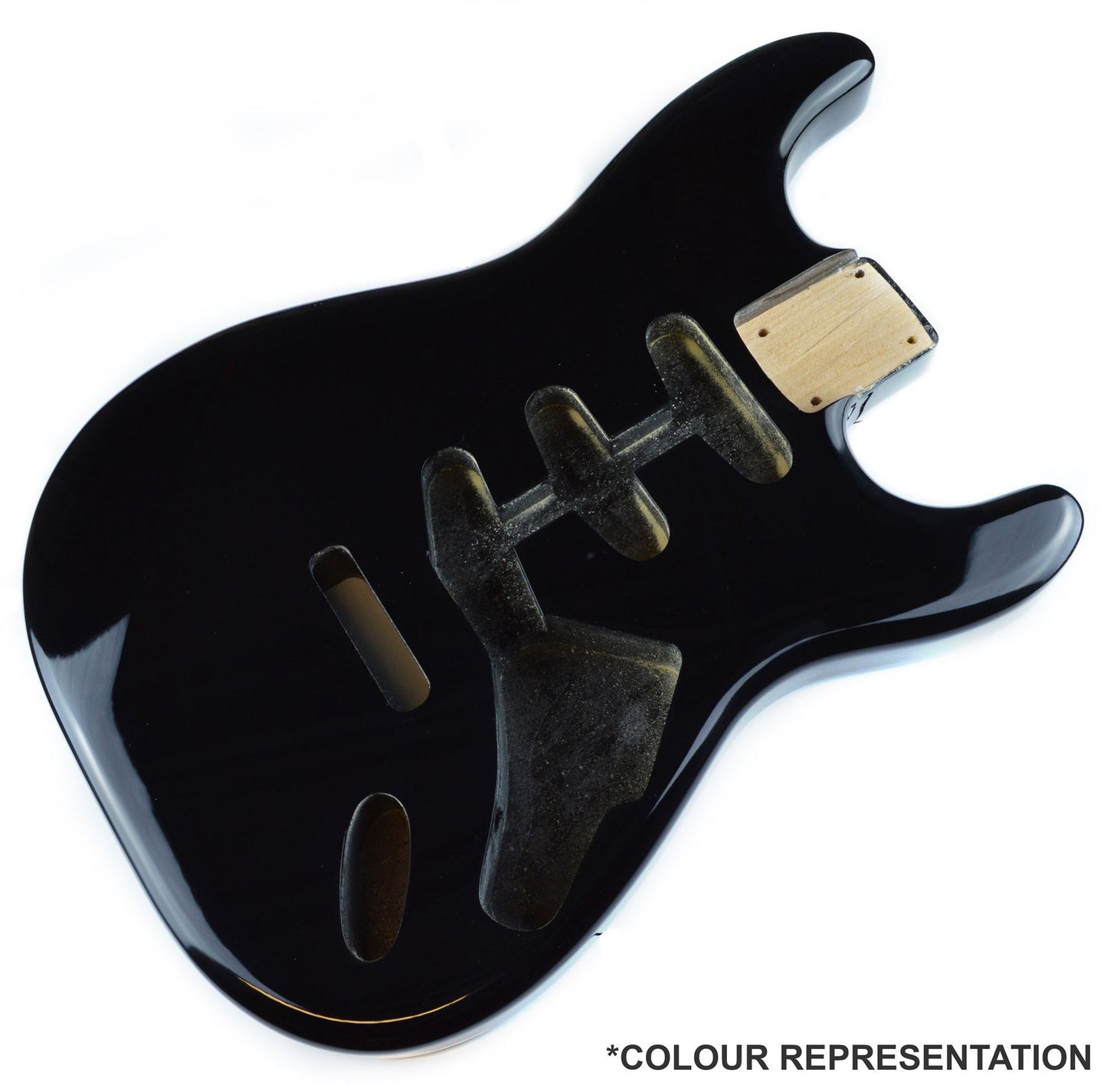 Black Gloss Nitrocellulose Guitar Paint / Lacquer 400ml