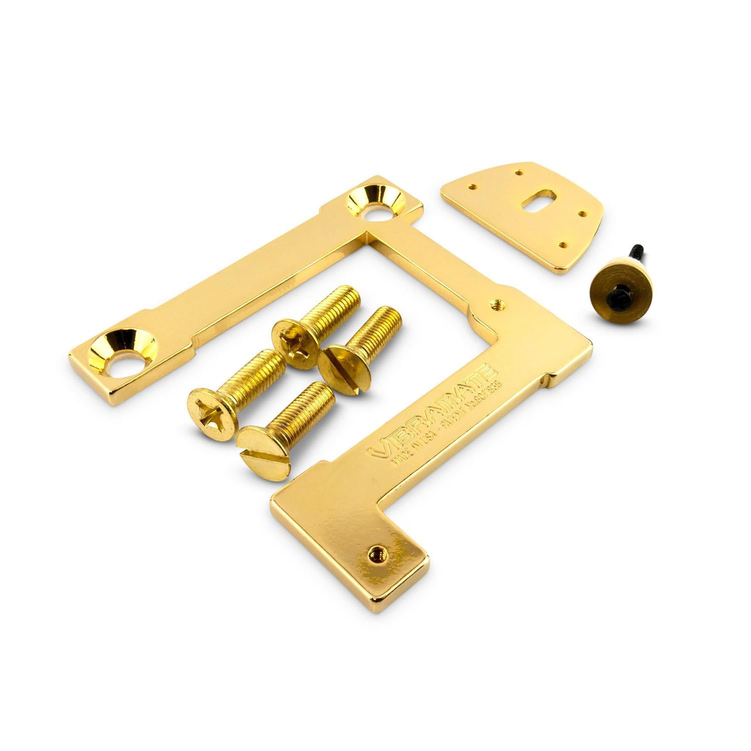 Vibramate V7 335 Arch Top Mounting Kit for Bigsby B7 – E-Series 8.0” Gold