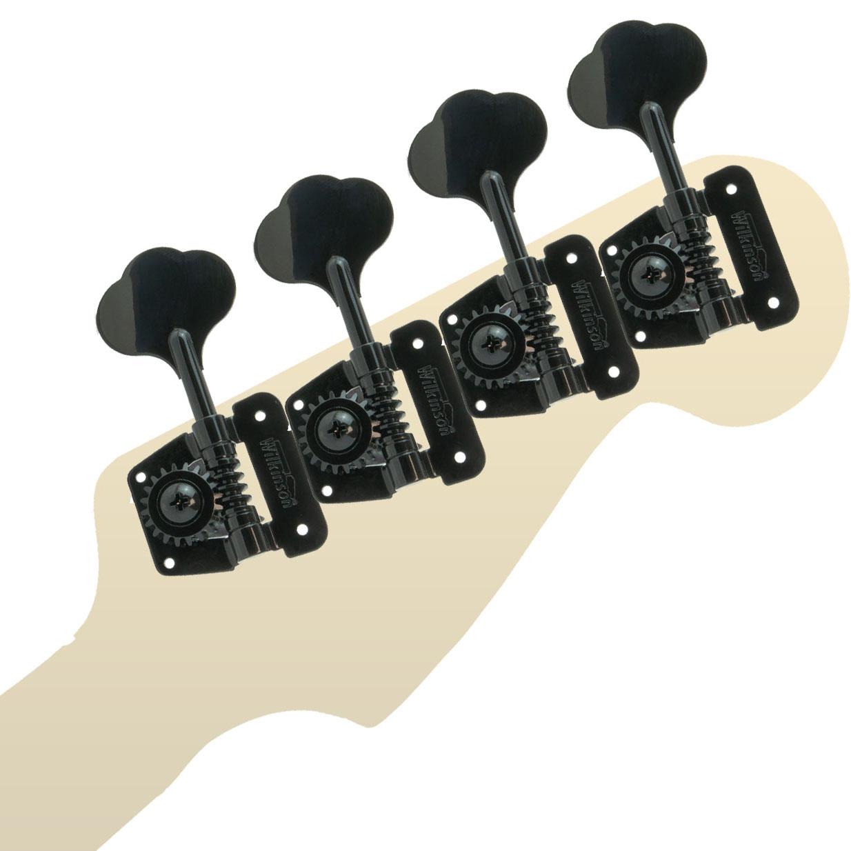 4 x Wilkinson WJBL200 Jazz Bass Compatible Tuners Machine Heads Left Handed