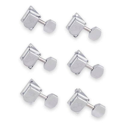 Fender American F Style Stratocaster/Telecaster Tuning Machine Heads, Chrome