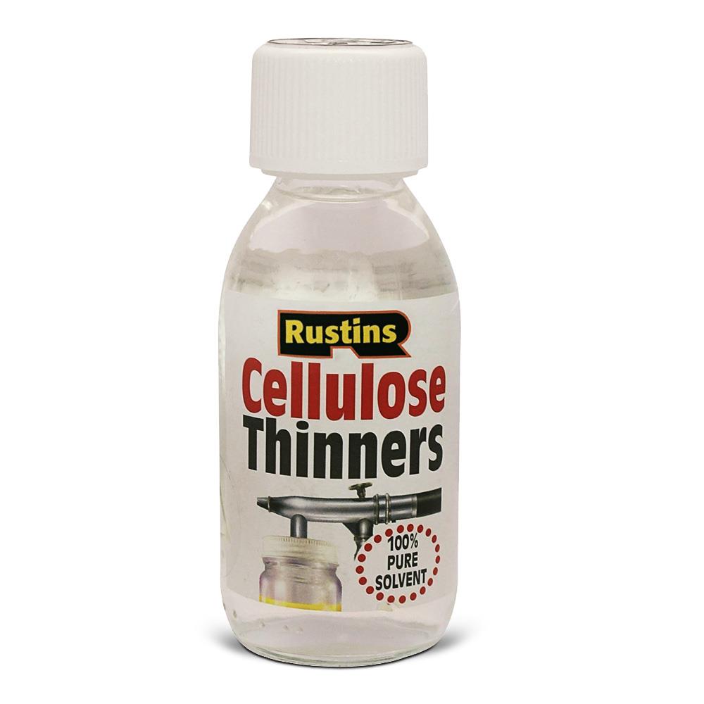 Rustins Cellulose Thinners for use with Nitrocellulose Guitar Paints 125ml