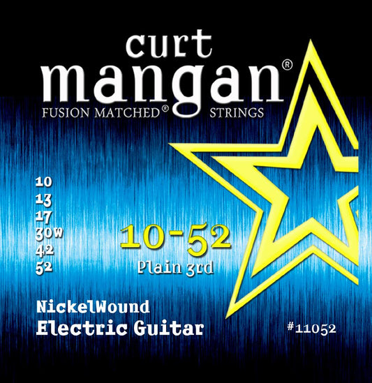 Curt Mangan Nickel Wound Electric Guitar Strings 10-52