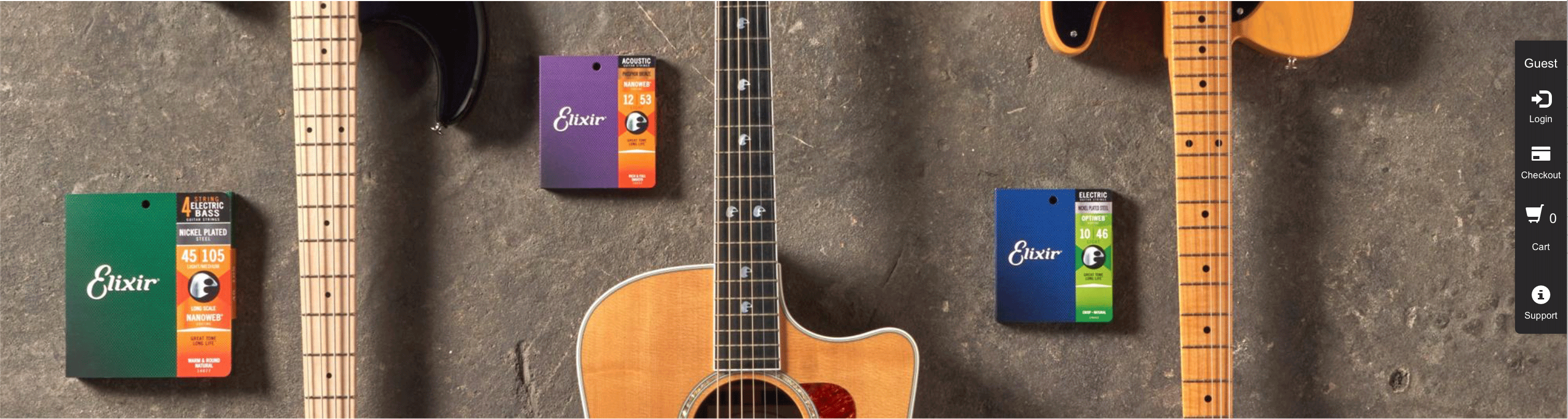 Elixir Strings Shop – Northwest Guitars