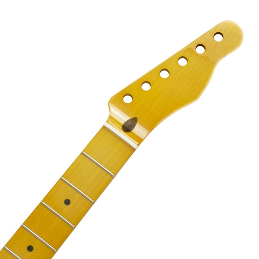 Telecaster Compatible Guitar Neck 22 Frets Vintage Gloss