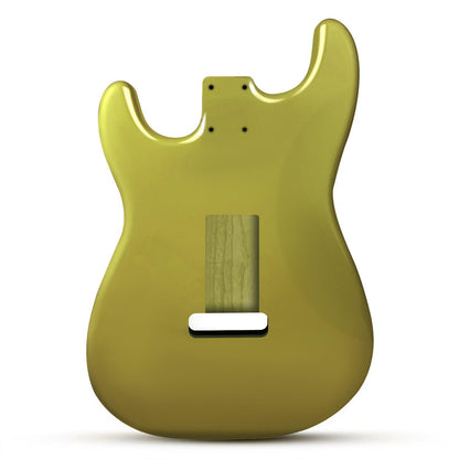 Stratocaster Compatible Body HSS - Shoreline Gold