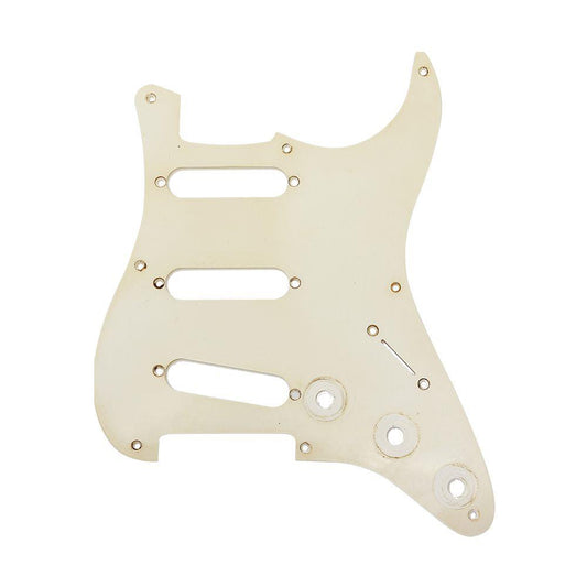 Hosco Master Relic 50's Style Stratocaster Sctachplate Pickguard - Vintage White