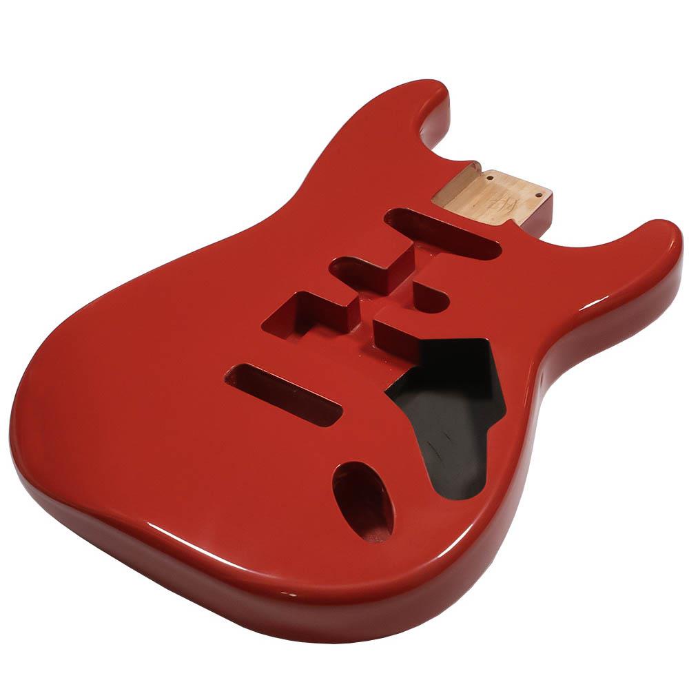 Stratocaster Compatible Guitar Body HSS - Dakota Red