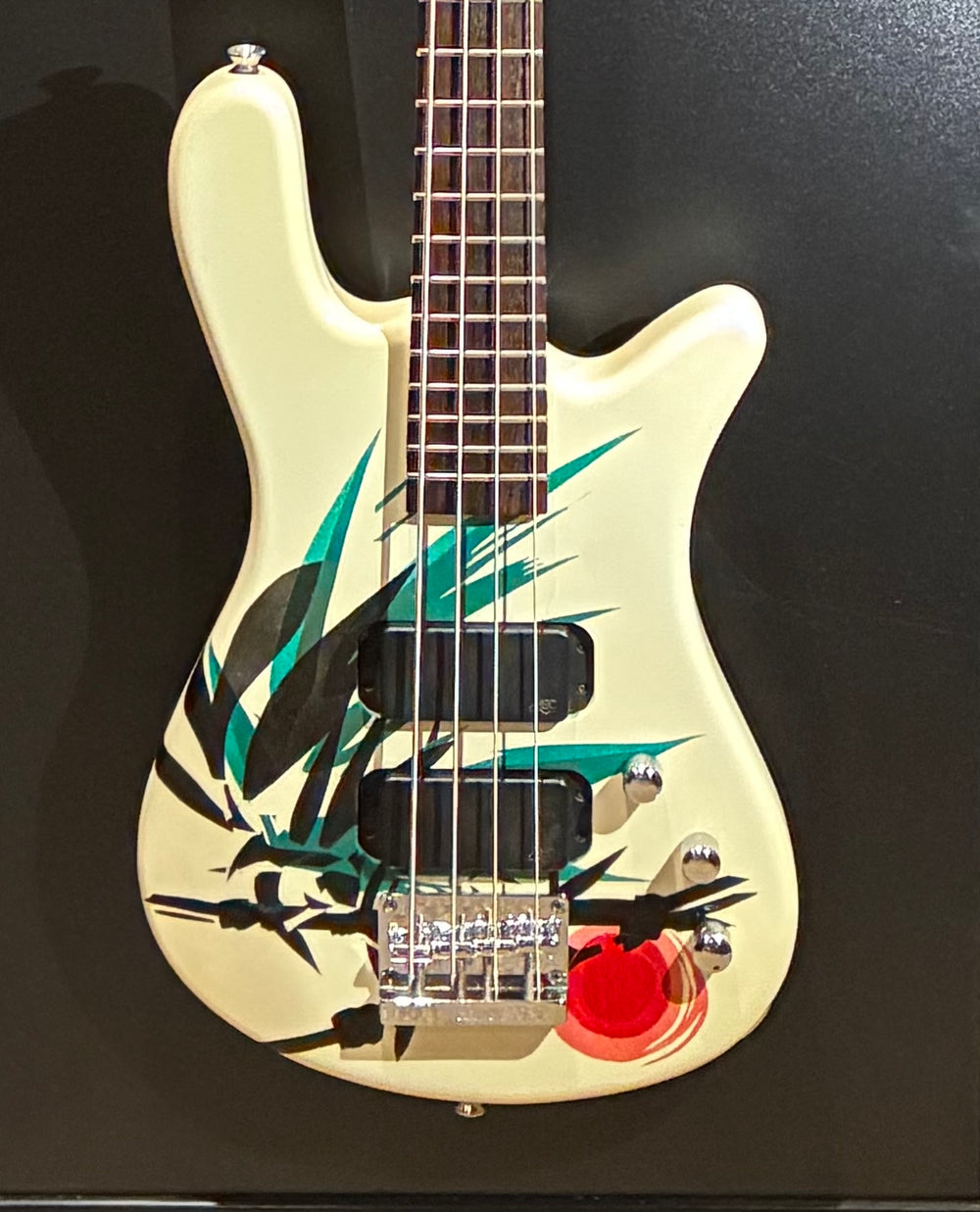 Ash B's unique bass artwork