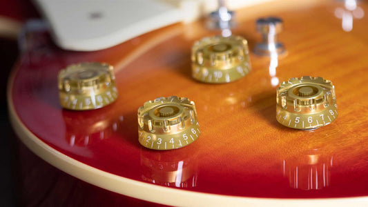 Notched Guitar Speed Knobs for Gibson/Epiphone