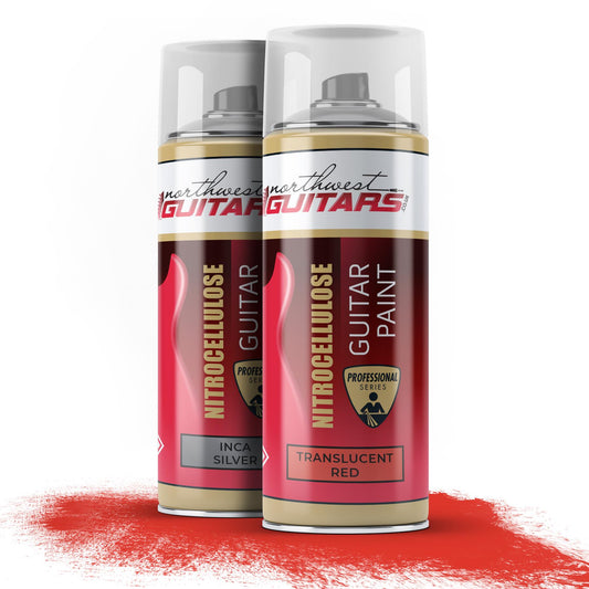 Candy Apple Red Nitrocellulose Guitar Paint Kit
